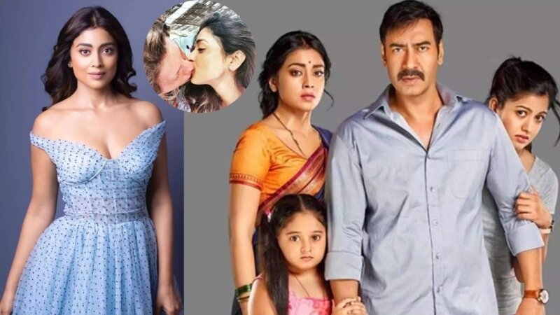 Drishyam की Shriya Saran की तस्वीरें हुई वायरल, पति संग कर रही हैं रोमांस 