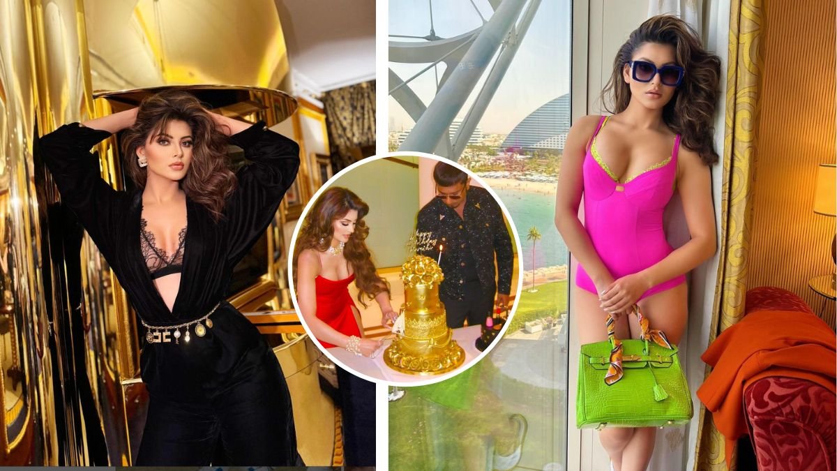 एक्ट्रेस Urvashi Rautela ने अपने 30वें जन्मदिन पर काटा 24 कैरेट गोल्ड का केक 